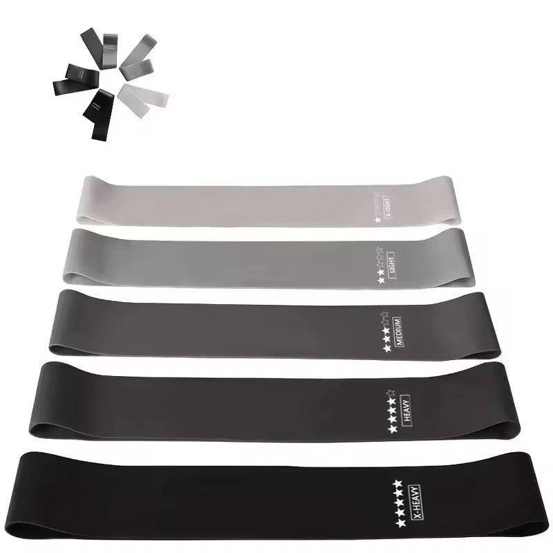 Elastic Resistance Bands for Fitness Training